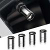 4PCS Metal Car Wheel Tire Valve Cover Stem Caps Accessories Auto Styling For Focus Mk3 Mondeo Fusion Ranger Mustang Mk2 Mk4