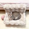 1PC Cat Hammock Household Stable and Safe Winter Warm Hanging Removable and Washable Folding Cat Climbing Frame