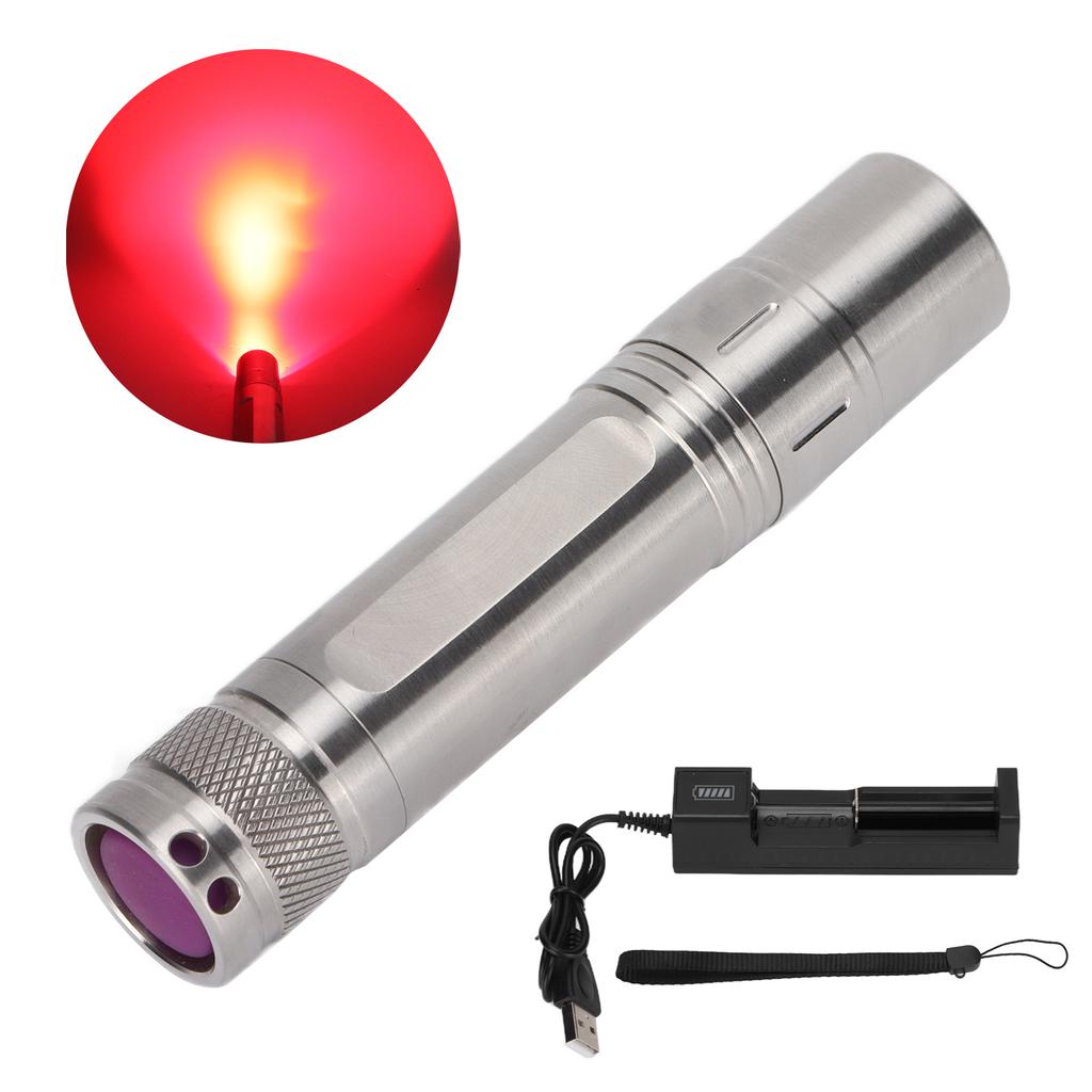 Portable Infrared Therapy Lamp LED 630nm 660nm 850nm Deep Red Light Therapy Device Machine for Pain