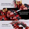 Ungiftig 923 Teile Flammenkrieger Mecha Bausteine Gepanzertes Mech Bewegliche Gelenke Figur Modell Steine Schreibtisch Deko Kinder DIY Spielzeug Geschenke