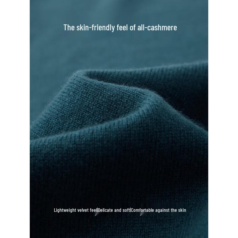 Erdos EMZ Men's 100% Cashmere Round Neck Pullover Sweater