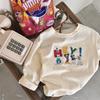 Versatile Children's Long Sleeve Cartoon T-shirt for Boys & Girls - Stylish Base Layer for Spring & Autumn