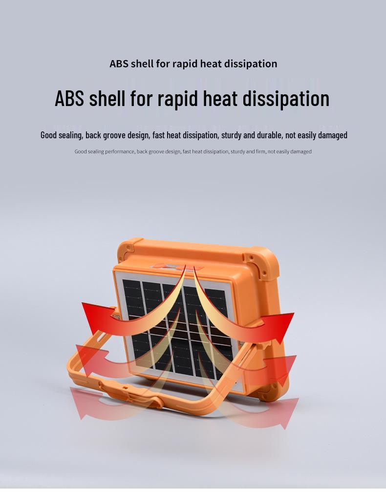 Portable LED Solar Bluetooth Speaker & Emergency Camping Light