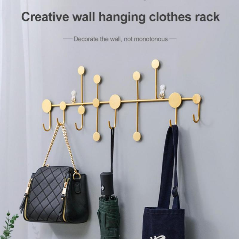Creative iron hook key xuan closed into the door of the door frame wall hanging hanger clothing shop wall decoration