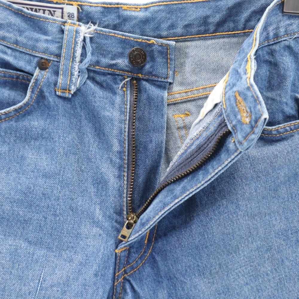 EDWIN Vintage Boot Cut Denim Pants W28 Jeans Women Used