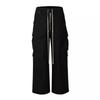 2024 Herren Amerikanischer Stil Schwarze Mehrzweck-Locker sitzende Arbeitsjeans