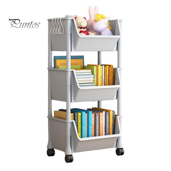 Pohyblivý úložný stojan Multifunkční úložný organizér s kolečky otočnými o 360 stupňů Polička na vozíky Úložný stojan na knihy pro kuchyně Koupelnové stolování