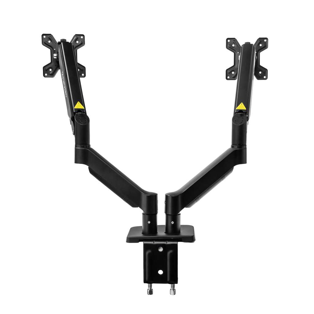 FURVERO HK005 monitor mount 2 x arms, gas spring, black N
