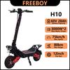 H10 Electric Scooter 6000W Dual Motor 60V 28Ah Foldable E-Scooter for Adults 80km 75km/h 12 Inches Tire Adults Electric Kick Scooter