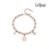 [leshop] 14K Leende Kedjearmband (Guldpläterad)_LJ5244BRB