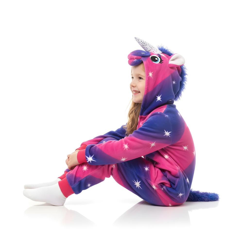Piżama Onesie Kigurumi Kostium Przebranie Pegaz Dzieci 95 - 105Cm