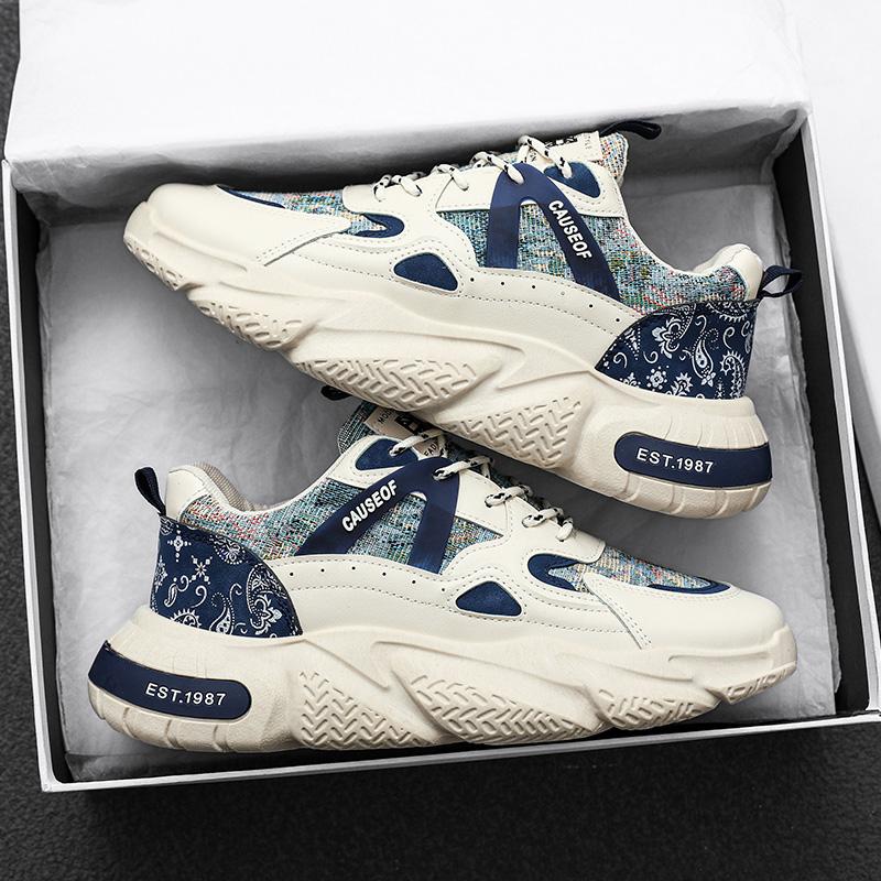 Spring Men's Sneakers Outdoor Breathable Comfortable Non-slip Platform Shoes Designer Mens Trendy Casual Shoes Zapatos Casuales