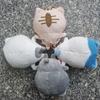 12cm Cute Chiikawa Anime Hachiware Usagi Happy Cat Series Plush Pendant Doll Bag Pendant Cute Cat Kawaii Doll Toy