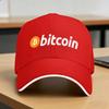 Summer Bitcoin BTC Crypto Coins Baseball Cap Hunting Camping Design Sun Hip Hop Hats Couple Women Adjustable Baseball Caps