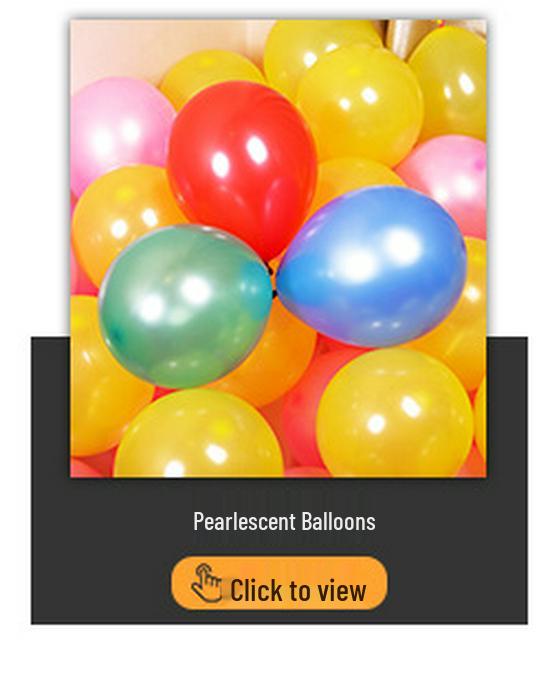 Mixed Metal Balloons: 5, 10, 12, 18, 36-Inch Party Decorations