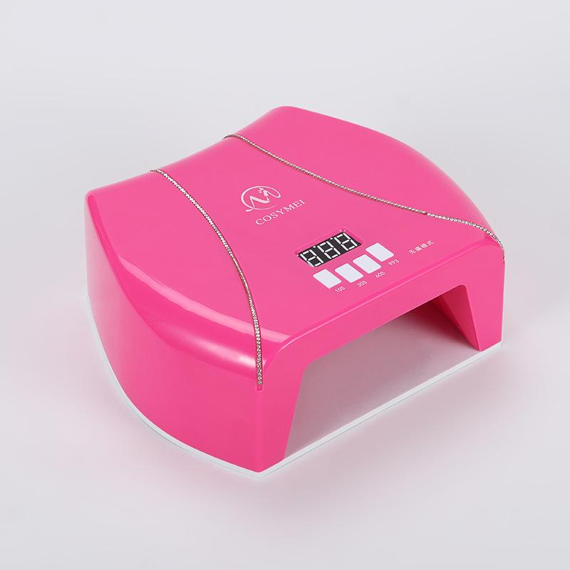 Portable LED Blue Smart Induction Manicure Lamp with Quick-Dry Gel Curing & Four-Speed Timer