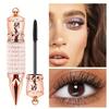 Queen's Scepter Schwarze Wasserdichte Mascara Verlängert Wimpern Extension Dicke Seidenfaser Mascara Damen Make-up Augenkosmetik