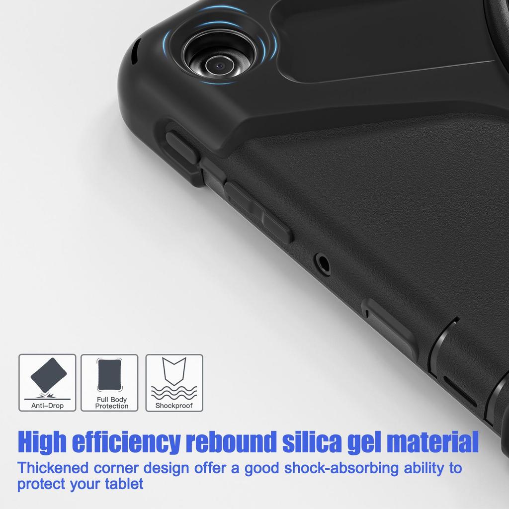 2023 Kindle Fire HD 10 Anti-Drop 3-in-1 Silicone Protective Case