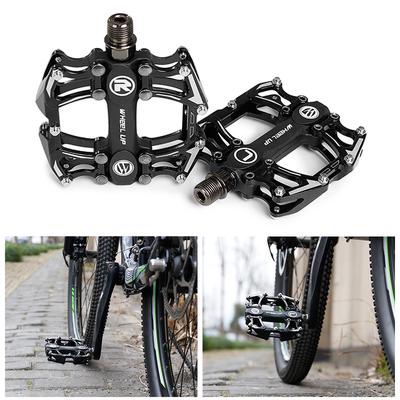 Aluminum Alloy Bike Pedal, Lightweight and Accessories for Mountain Cycling, Compact Design with Anti-Slip Features