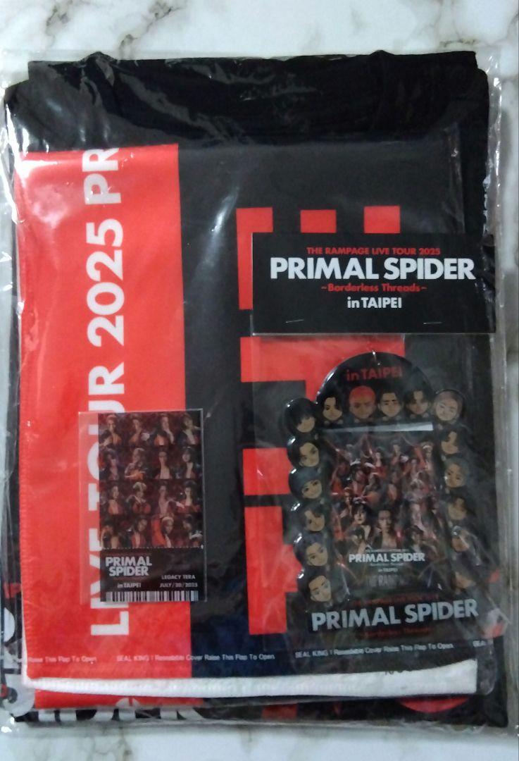 

[USED] THE RAMPAGE PRIMAL SPIDER Bonus Goods Taipei, Taiwan
