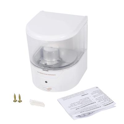 600ML White ABS Automatic Sensor Soap Dispenser Wall Automatic Dispenser