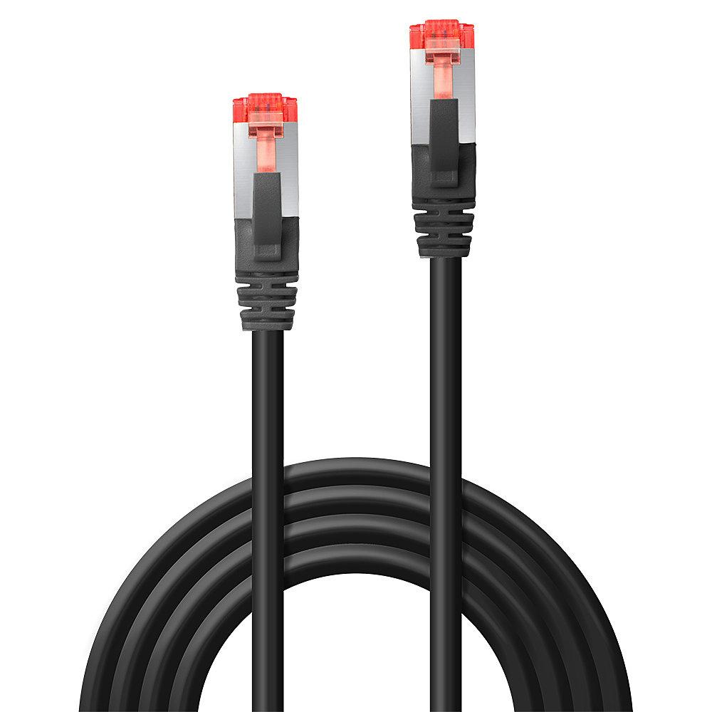 Lindy 47778 Kabel Sieciowy Czarny 1,5 M Cat6 S/Ftp (S-Stp)