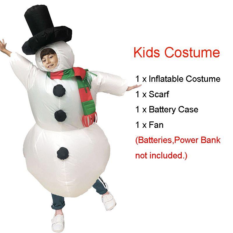 Hilarious Unisex Christmas Adult Inflatable Fancy Dress Costume For Parties And Events