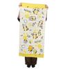 Hayashi Rascal the Raccoon Junior Bath Towel Bath Towel Set Colorful Day & 2-Pattern (Shirring Yellow)