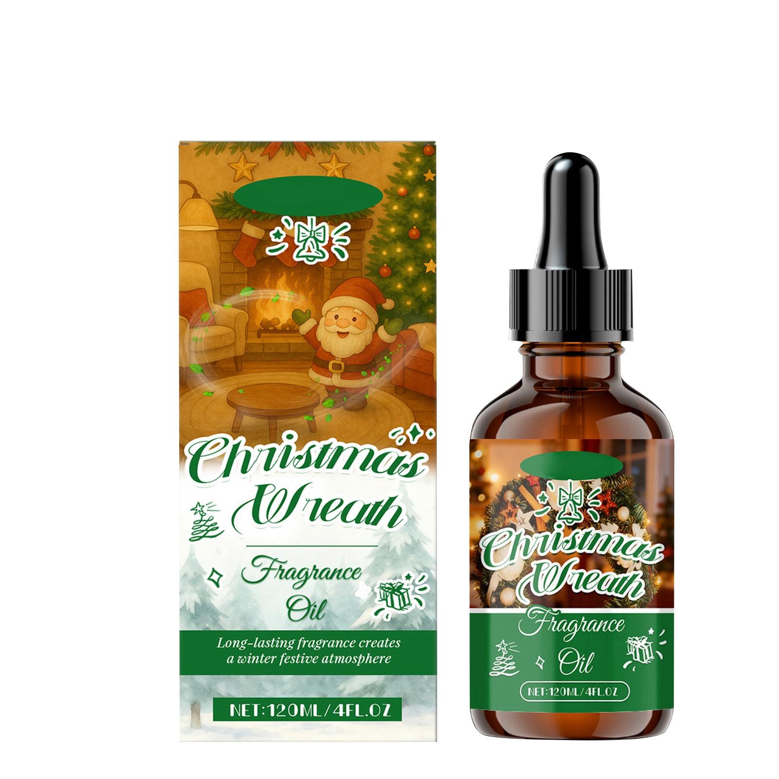 

Christmas Serum Oil, Festive Serum Oil, Warm And Festive Atmosphere Decoration, Soothing Nerves And Relieving Stress,120ml белый