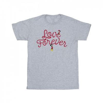 Camiseta masculina Mickey Mouse Love Forever