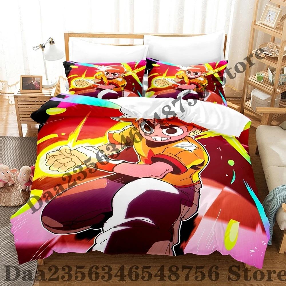 Scott Pilgrim Takes Off Bedding Set Single Twin Full Queen King Size Bed Set Adult Kid Bedroom Duvetcover Sets Bed Sheet Set