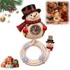 Seasonal Home Decor Ornaments Christmas Projector Light, USB Powered Snowman Ceiling with 6 Patterns, Festive Desktop Light Fixtures Flexible Holiday