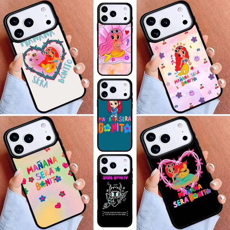 Karol G Manana Sera Bonito Phone Case for iPhone 16e 15 14 13 12 17 Pro Max Plus Air 17pro Cover Coque