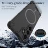 Anti-slip Bumper Armor Magnetic Phone Case For Samsung S24 S25 S26 Plus S23 Ultra A56 A55 A54 A35 A34 A25 A15 For Magsafe Cover