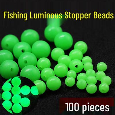 Ultra-Bright Luminous Fishing Beads: Stopper, Jigs, Hook Rigs, Tackle Accessories