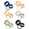 2PCS Ear Gauges Plugs Double Flared Piercing Flesh Tunnel Expanders Stretchers Earring Body Jewelry