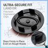 4 szt. Antykorozyjne Emblematy Felg Odporne na Zarysowania Osłony Środkowe Kół Samochodowych Do Land Rover Freelander 2 L2 L319 L462 LF Range Sport Evoque L322 Discovery 2 3 4 5