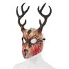Reindeer Mask Full Face Mask Masquerade Mask Antler Mask Deer Head Mask Halloween Party Mask Carnivals Mask