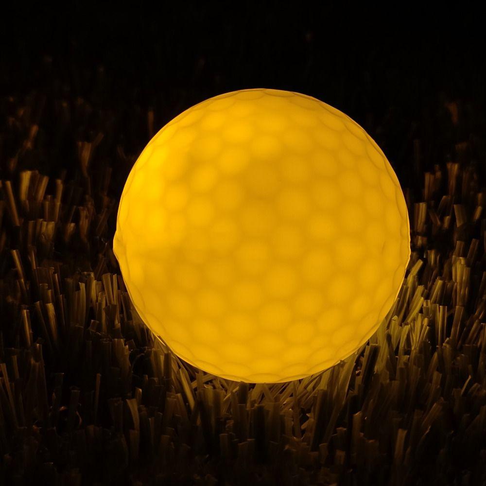 Multi Color Night Golf Balls Durable Luminous Colorful Golf Balls LED Golf Balls  Golf Accessories