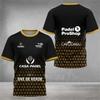 Men's Fitness Sports T-shirt Training Jogging Shirt Tennis Quick Dry Breathable Short-sleeved Fashion Badminton Game Clothes