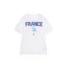 Jordan T Shirts Men's White Crew Neck Moderate Straight Fit HF6070-100