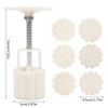 MidAutumn Festival Mooncake Maker Flower Shape Moon Cake Mold Cookie Stamps DIY Hand Press Cookie Dessert Cutters