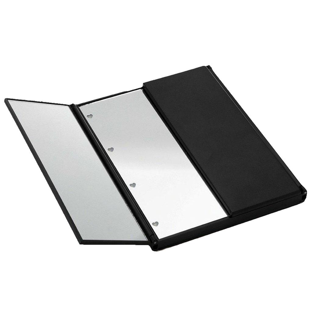 

Portable Tabletop Folding Mirror 8 LED Light Cosmetic Mirror Beauty Supplies