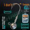 Triangular Die-Cast Lead Head Hook: Anti-Snag Fish Hook for Soft Bait Lures