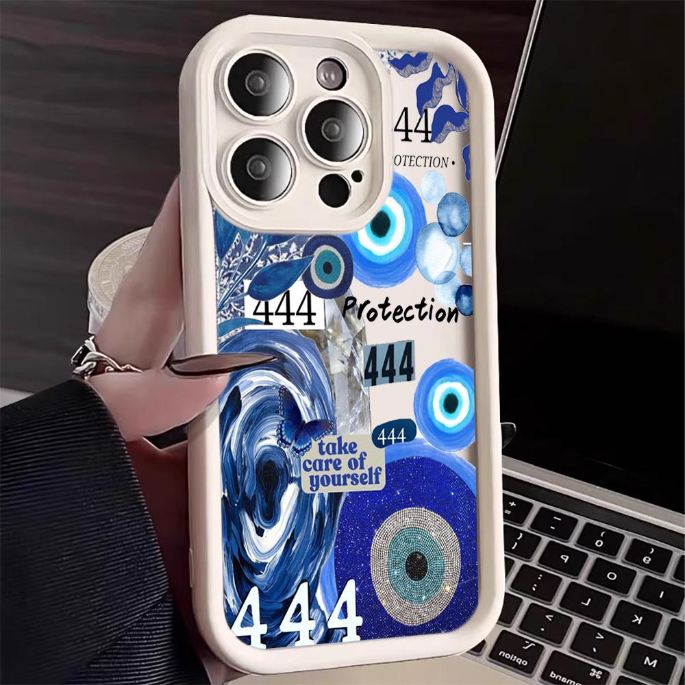 

Mystical Evil Eye Swirl Case For iPhone 17 Air 16 E 15 14 Plus 13 12 Mini 11 Pro Max Shockproof Silicone Dustproof Soft Cover iPhone XR