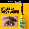 Maybelline New York Volumizing & Lengthening Mascara Waterproof Black 10ml Dramatic Eye Lash Makeup