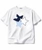 NP STUDIO Angel Star Oversized Short Sleeve T-Shirt [ White ]