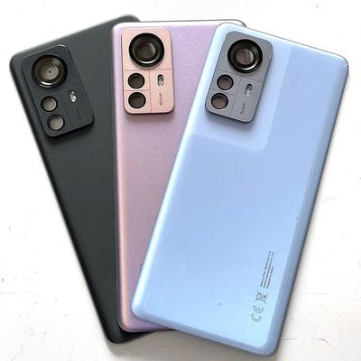 For Xiaomi Mi 12 Pro Battery Cover Back +Camera Frame+Lens For Xiaomi 12 Pro Mi12 Pro Housing Adhensive Replacement