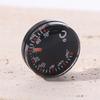 Praktisches Mini-Rundthermometer Kunststoff Wasserdichtes Zifferblattthermometer 20mm Skalenmessung Hohe Genauigkeit Thermometer Büro