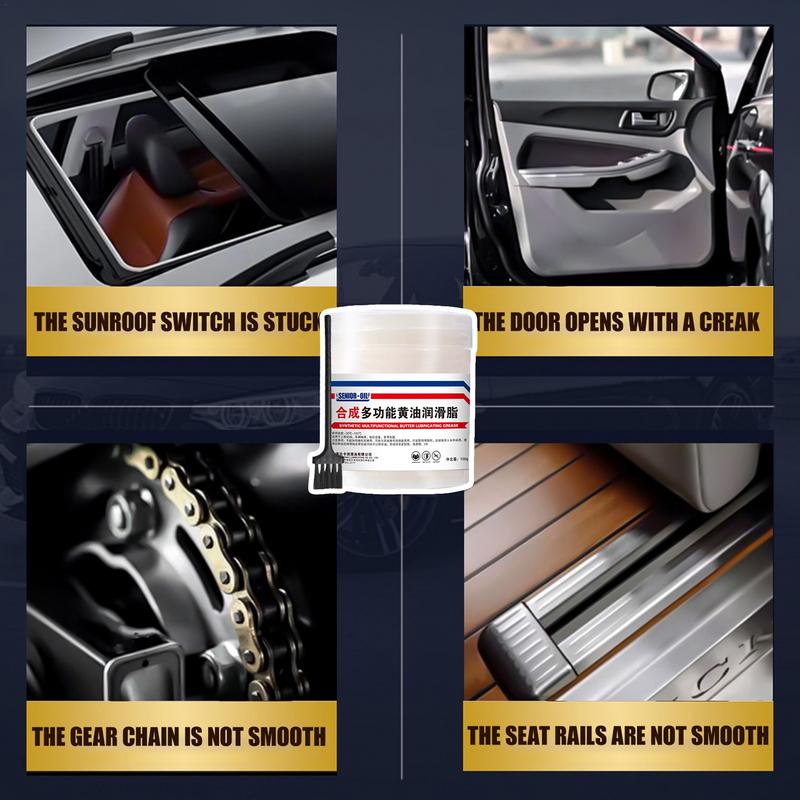 Car Grease 100g Auto Sunroof Lubricant Severe Conditions Multi-purpose Lubricant For Marine Trucks Tractors